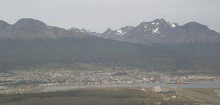 Ushuaia - from above