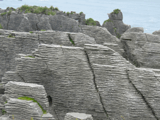 pancake rocks
